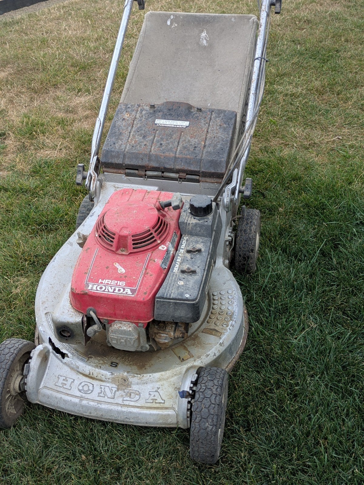 HONDA grasmaaier  55", Tuin en Terras, Ophalen, Cirkelmaaier, Honda, Gebruikt