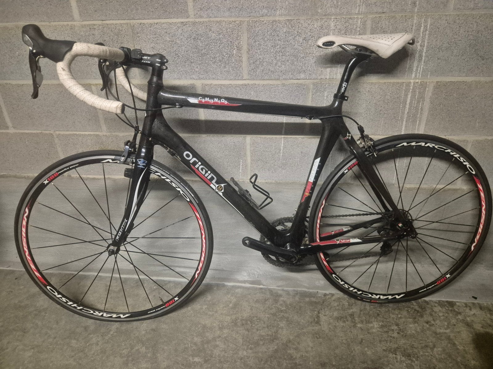 Koersfiets Origin8, Fietsen en Brommers, Fietsen | Racefietsen, Gebruikt, Carbon, Heren, 53 tot 57 cm