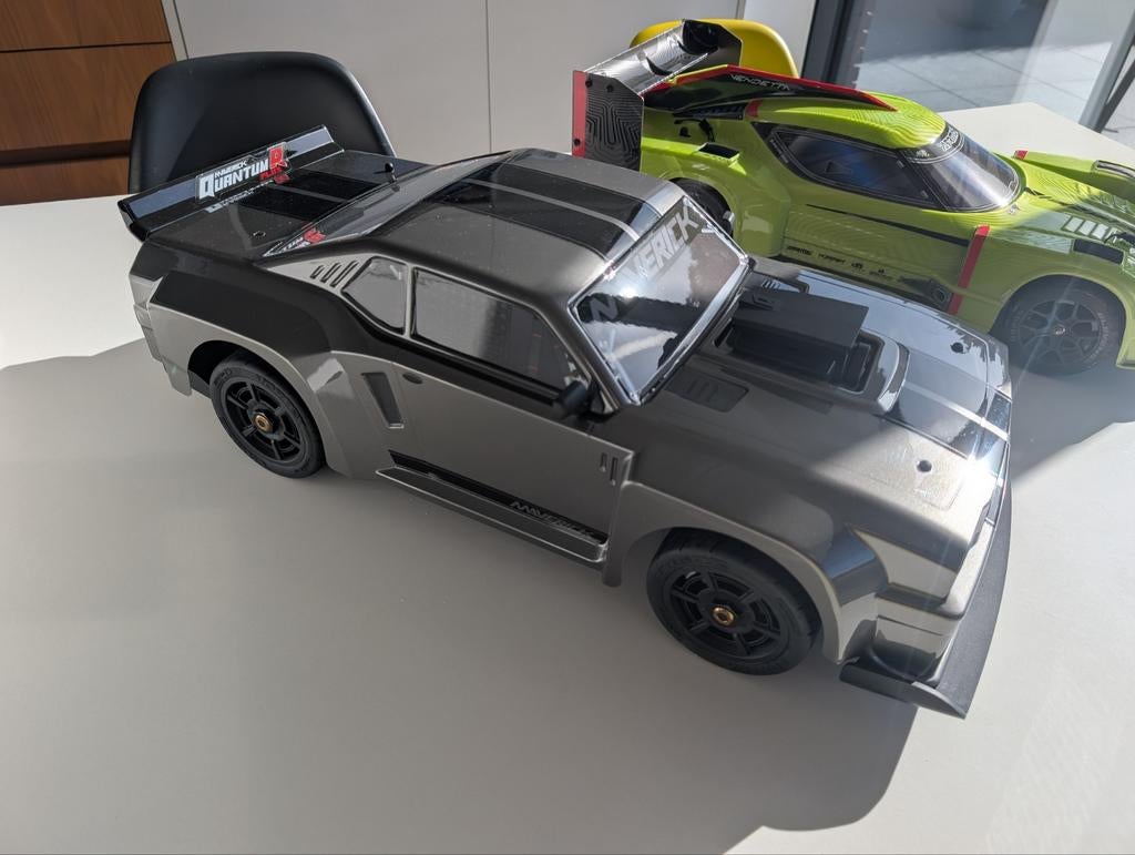 NIEUWE Quantum RX Flux 1/8 4WD 4S Brushless Muscle Car RTR, Ophalen, Auto