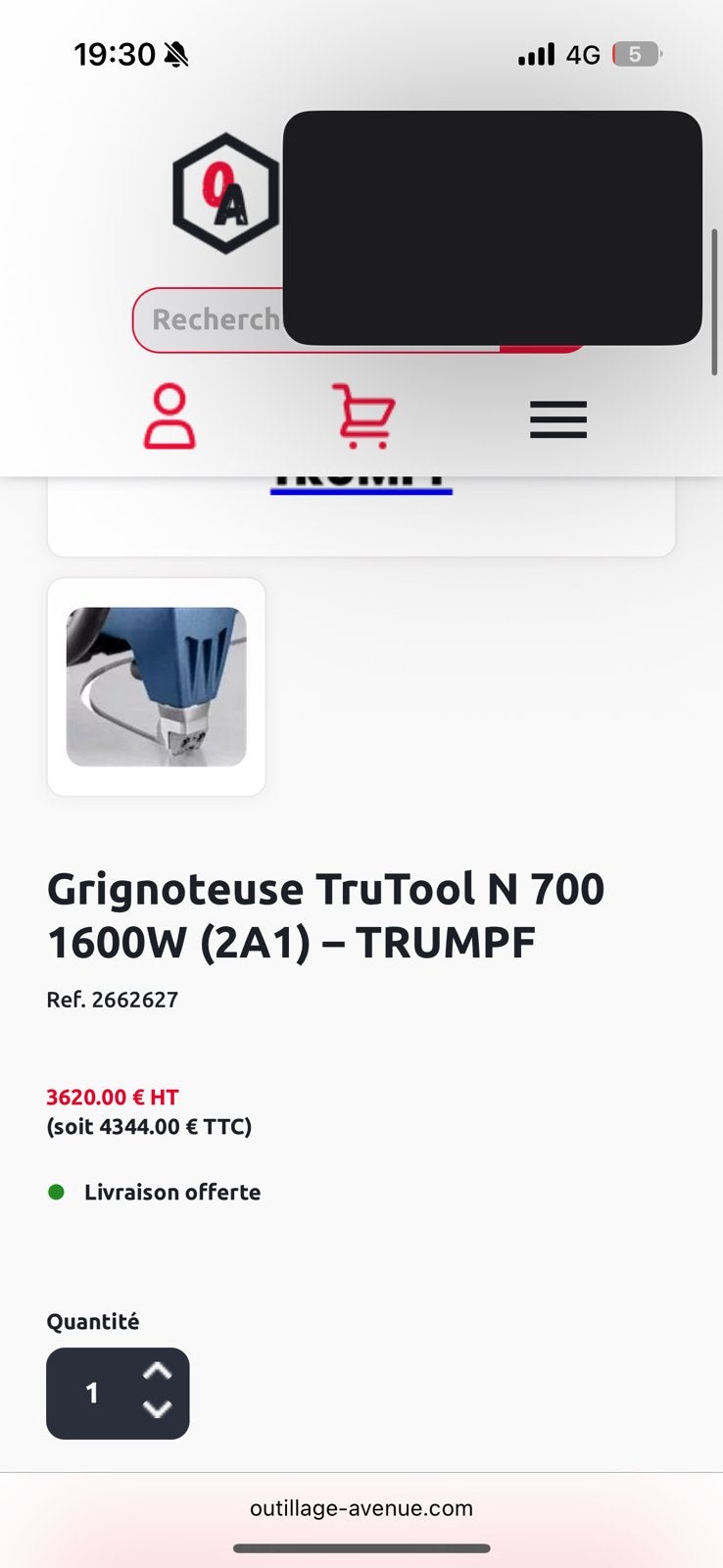 2000€, Télécoms, Enlèvement, Comme neuf