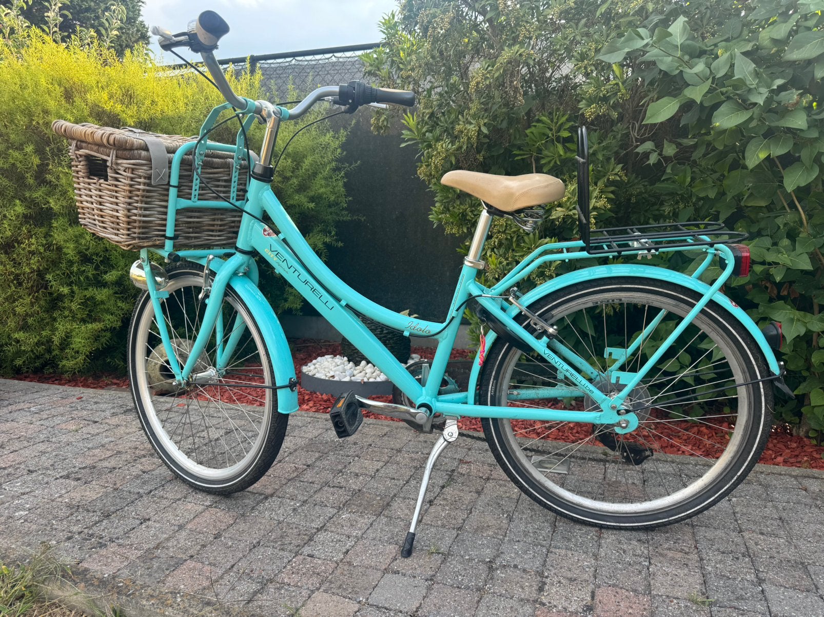 Meisjes fiets Venturelli Idolo 24’, Fietsen en Brommers, Ophalen, Velgrem, Versnellingen, Gebruikt