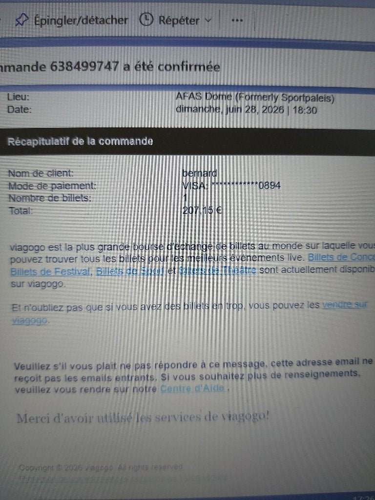 Gun's and Roses concert, Eén persoon, Juni, Hard Rock of Metal