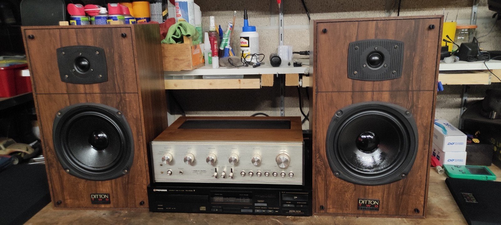 Ampli Realistic sa 1500 + Celestion Ditton two, Enlèvement