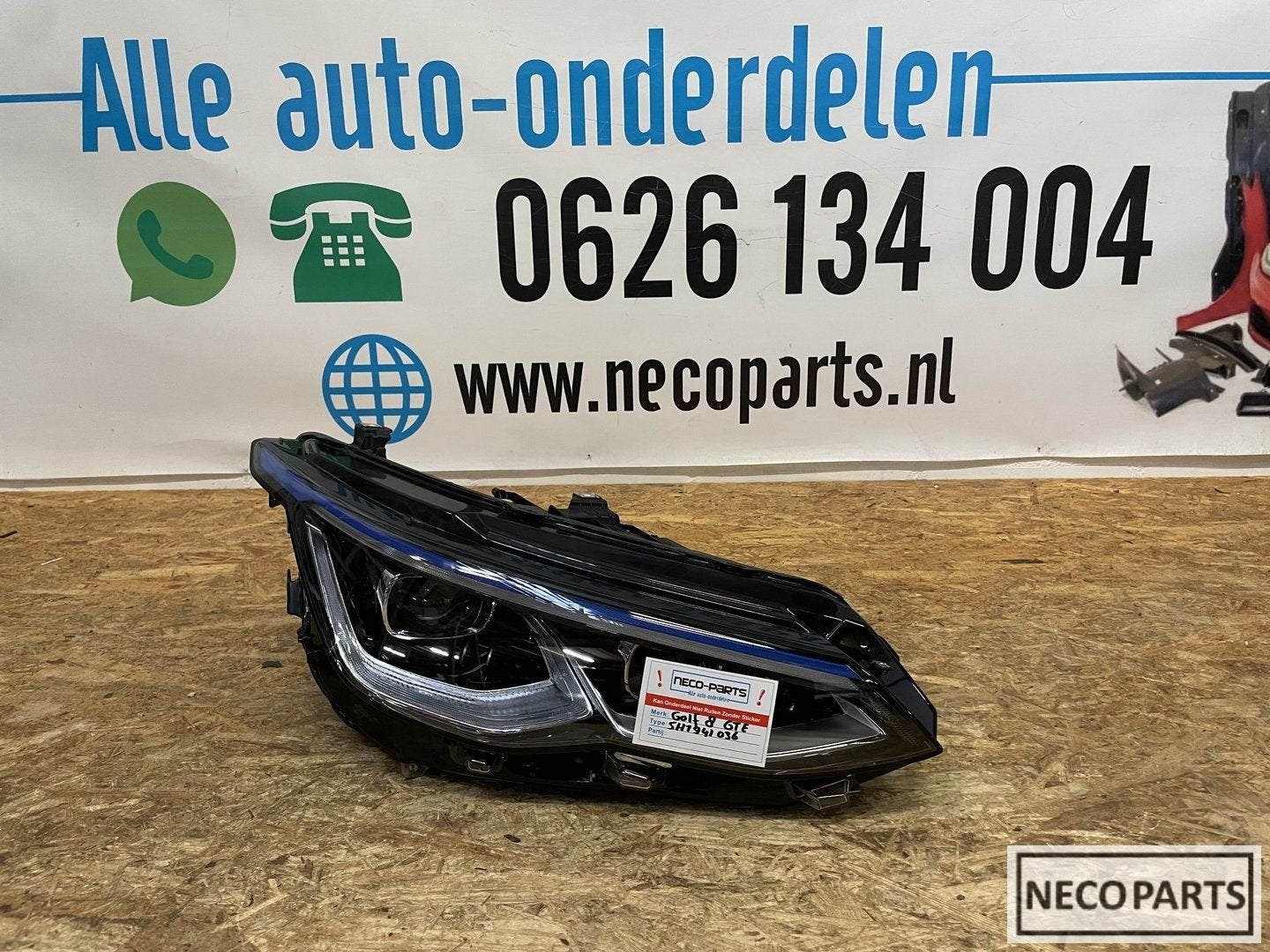 VOLKSWAGEN GOLF 8 GTE VOL LED KOPLAMP RECHTS 5H1941036B, Gebruikt, -, Volkswagen, -