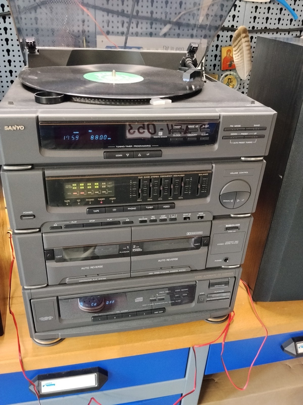 Cd Stereo sound system, Enlèvement, Utilisé