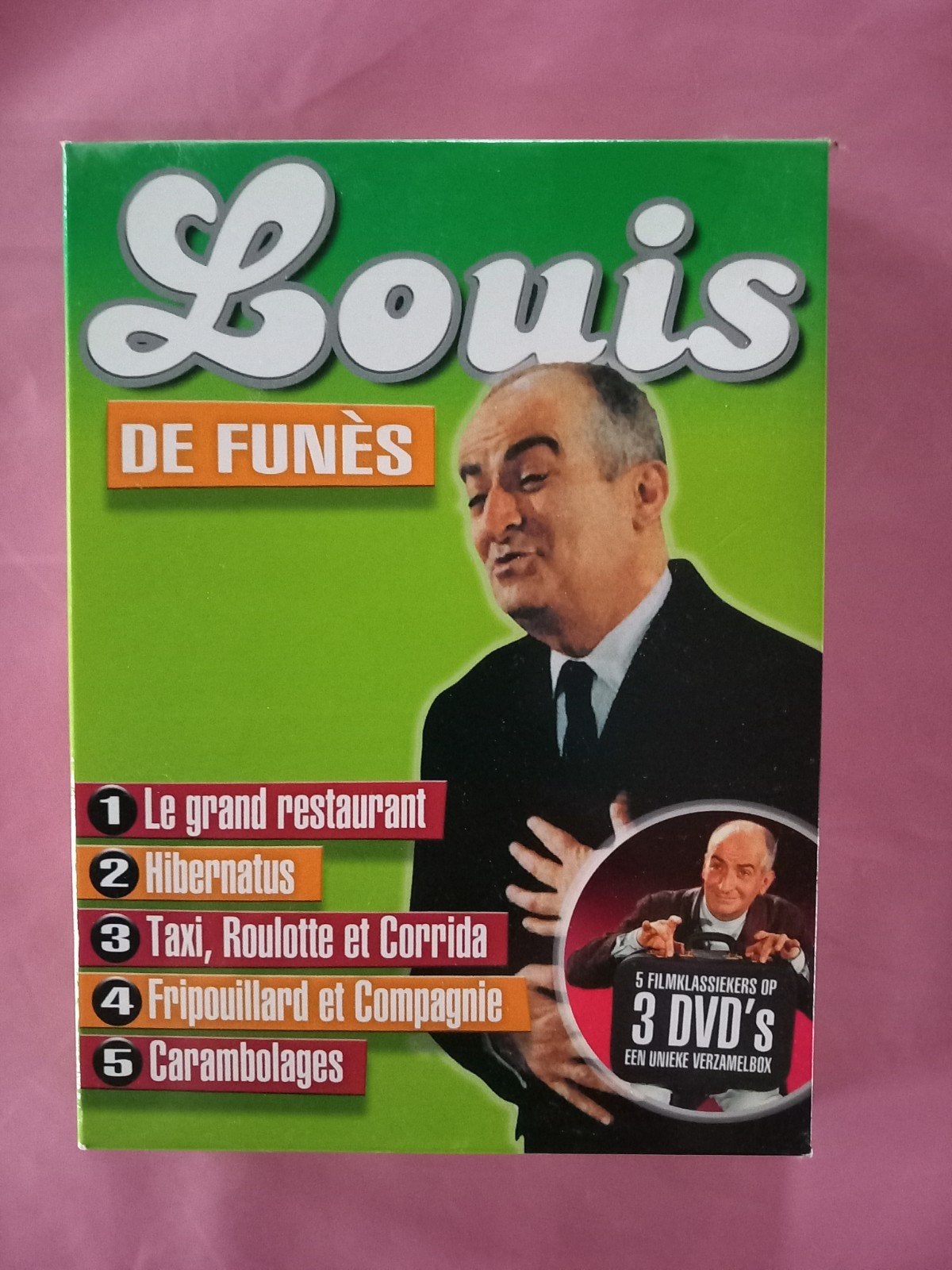 Louis De Funès - coffret de classiques du cinéma -> 15€, Enlèvement, Comme neuf