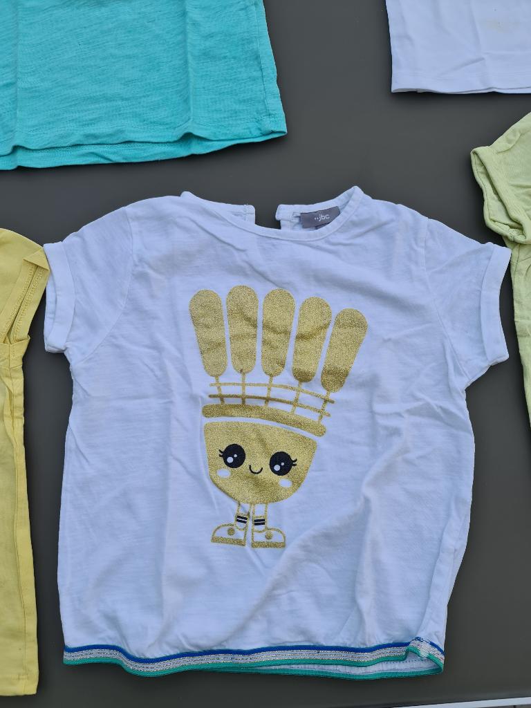 wit t-shirt met trofee, JBC, 116, Kinderen en Baby's, Kinderkleding | Maat 116, Ophalen, Zo goed als nieuw