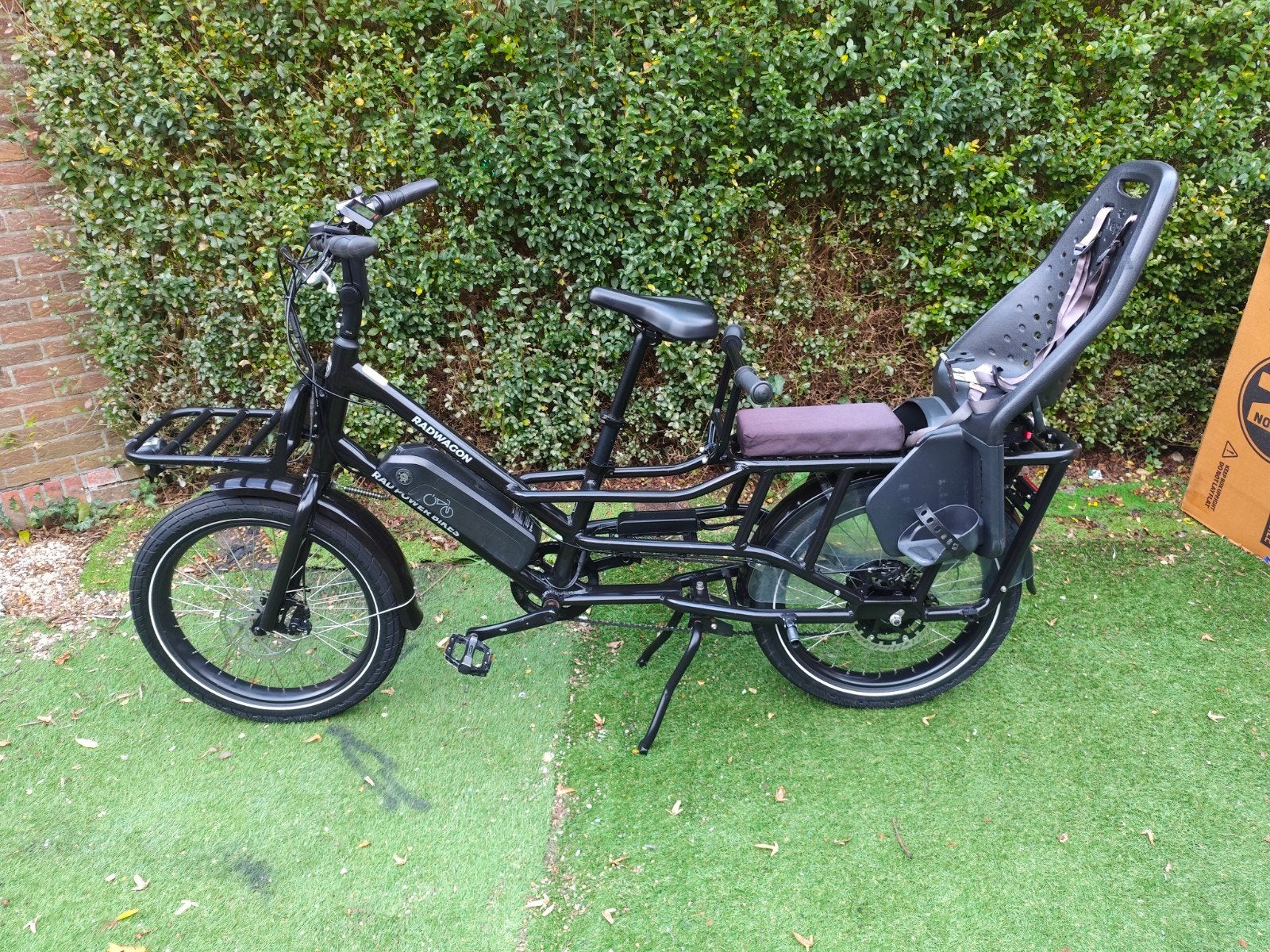 RadWagon 4 elektrische cargo fiets / longtail| bouwjaar 2022, Fietsen en Brommers, Elektrisch, Zo goed als nieuw, 2 kinderen, Schijfrem