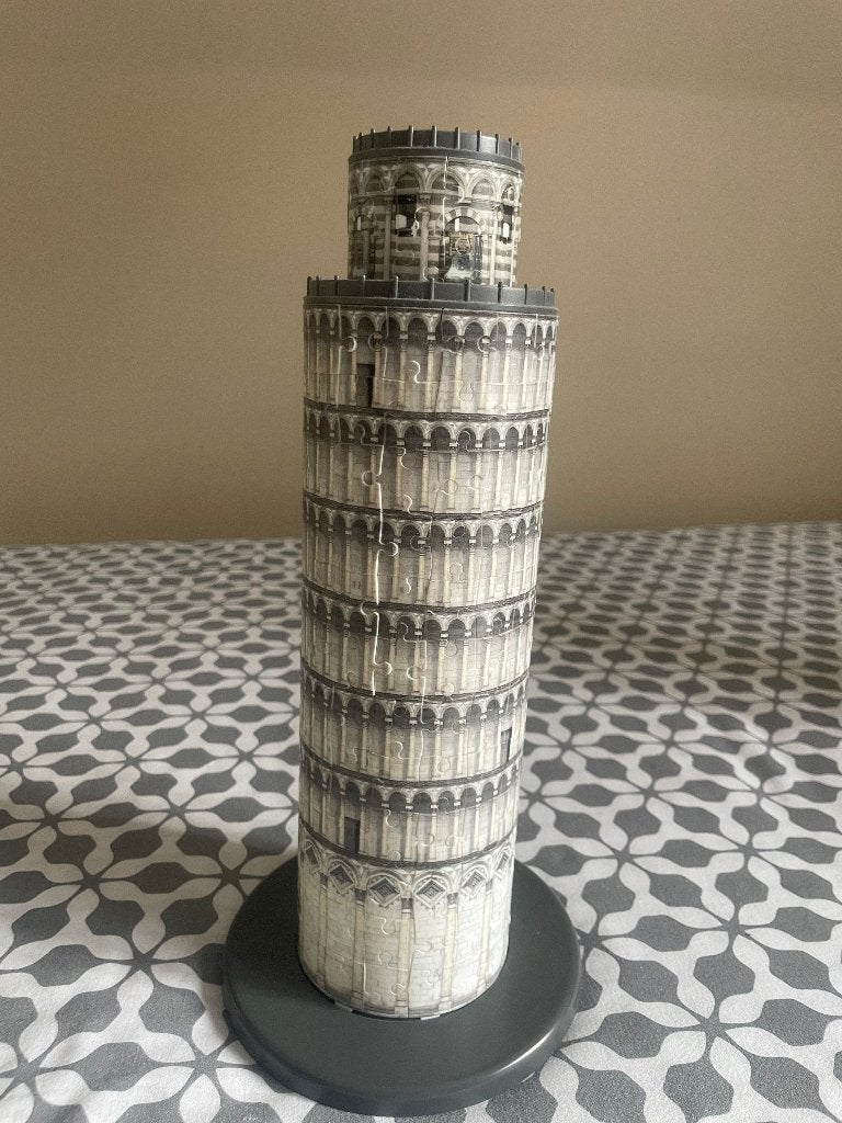 Puzzle 3D Ravensburger – La Tour de Pise (Italie), Hobby en Vrije tijd, Denksport en Puzzels, Zo goed als nieuw, Rubik's of 3D-puzzel