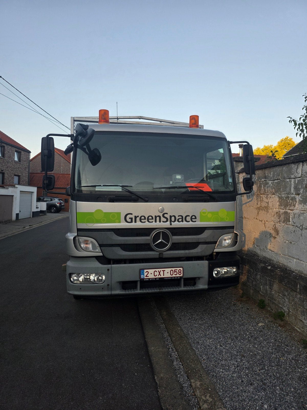 camion benne atego 1518 105.000km, Euro 5, Achat, 2 places, Diesel