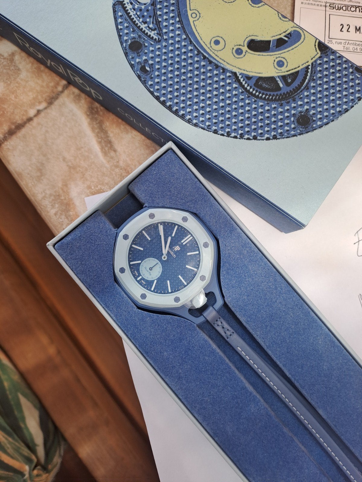 Lan ba royal pop audemars piguet swatch neuve, Bijoux, Sacs & Beauté, Enlèvement