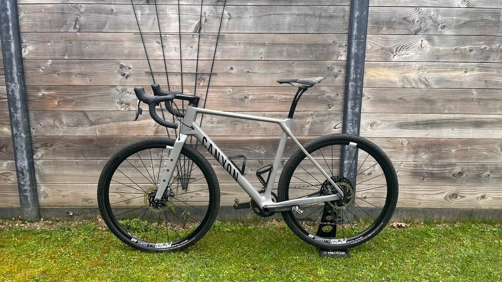 Canyon Grizl cf sl 8 L. AXS sram, DT Swiss, Quarq powermeter, Fietsen en Brommers, Ophalen, Zo goed als nieuw