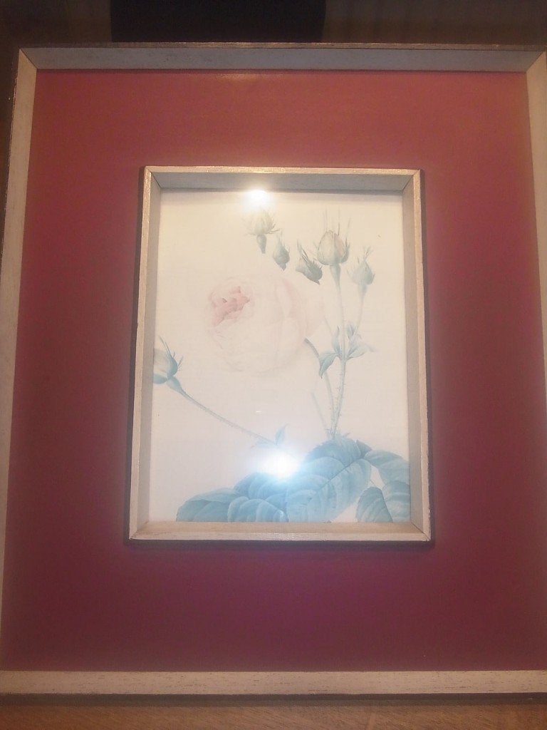 schilderij roos, Enlèvement ou Envoi, Fleurs
