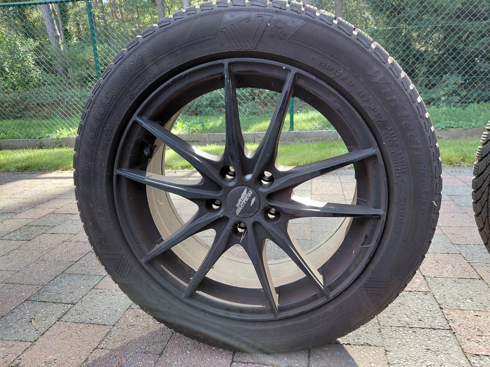 Set van 4 winterbanden met zwarte velg, Enlèvement, Pneus hiver, Pneu(s)