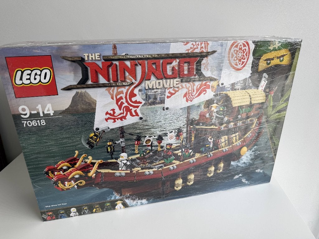 Lego 70618 Ninjago Movie Destiny's Bounty, Kinderen en Baby's, Speelgoed | Duplo en Lego, Nieuw, Ophalen of Verzenden, Compleet