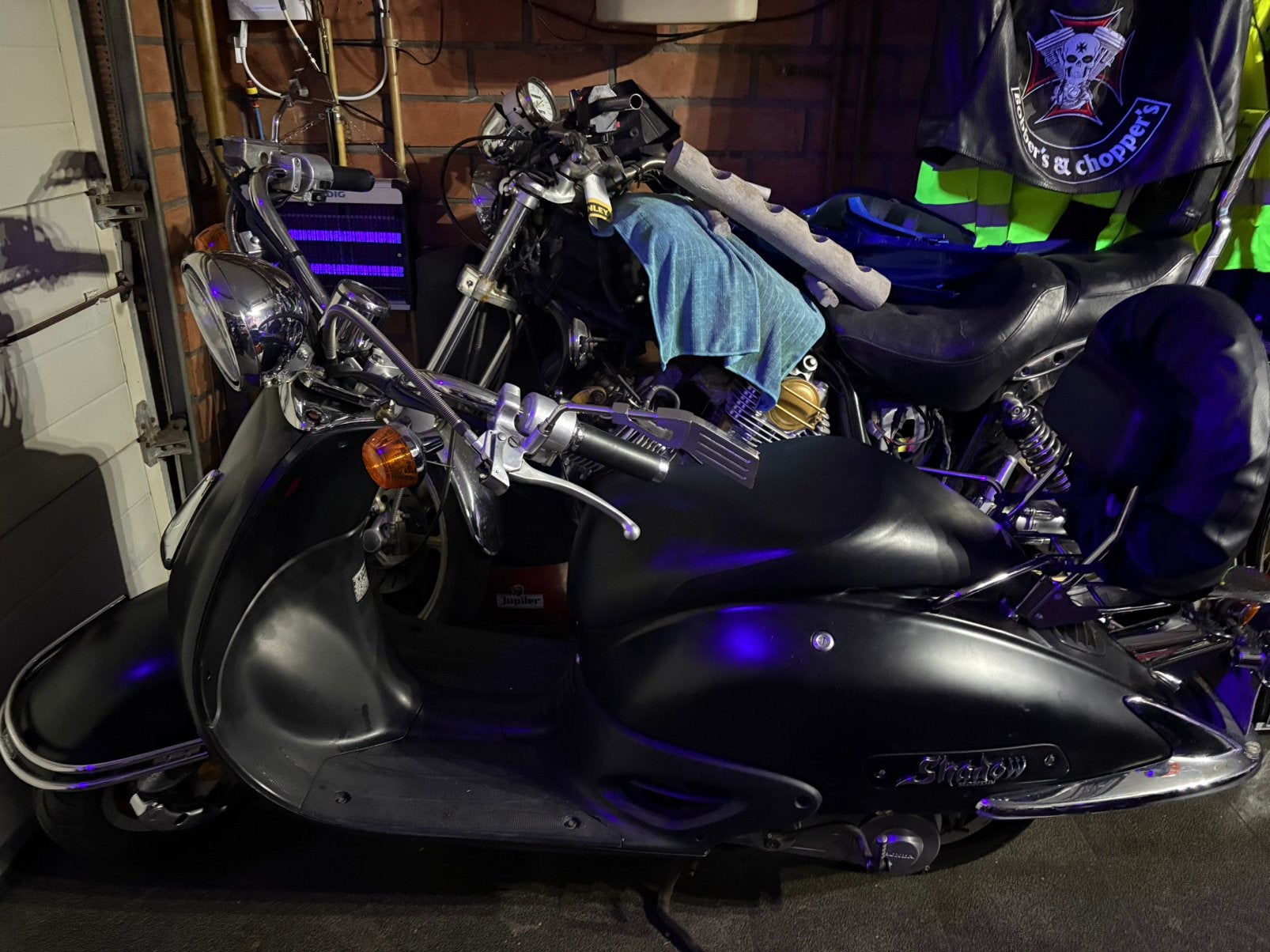 Honda shadow 50 (B klasse), Fietsen en Brommers, Tweetakt, Gebruikt, Ophalen, Overige merken