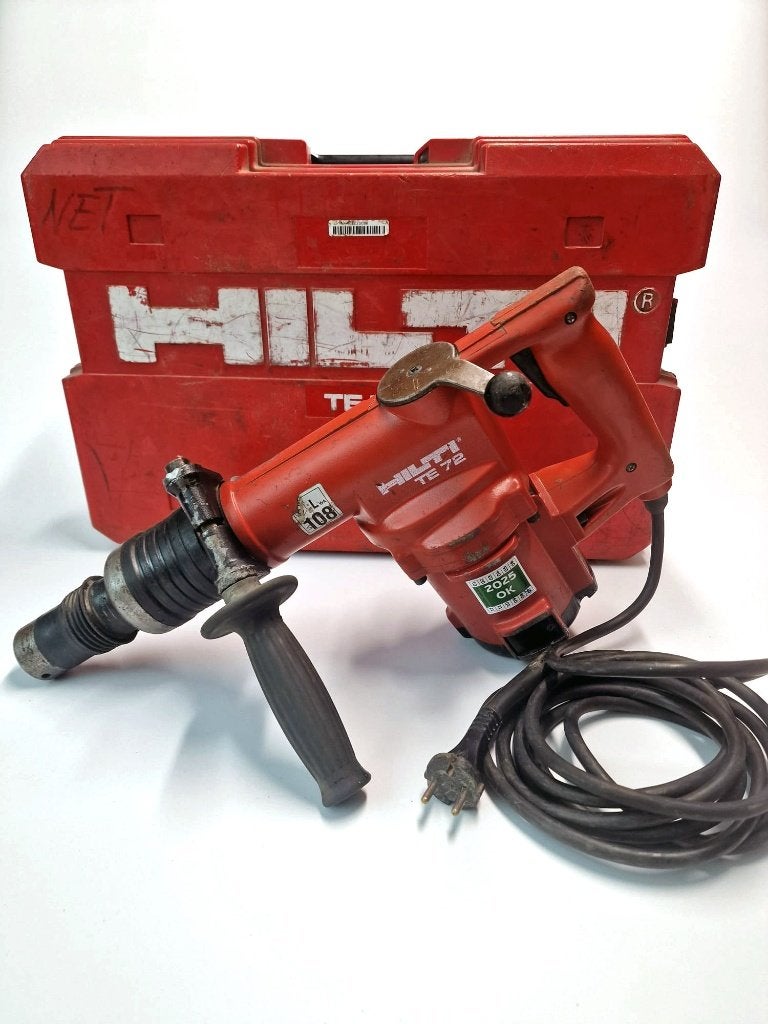 Marteau perforateur Hilti TE72, Bricolage & Construction, Outillage | Foreuses, Utilisé, Marteau perforateur et/ou Marteau piqueur