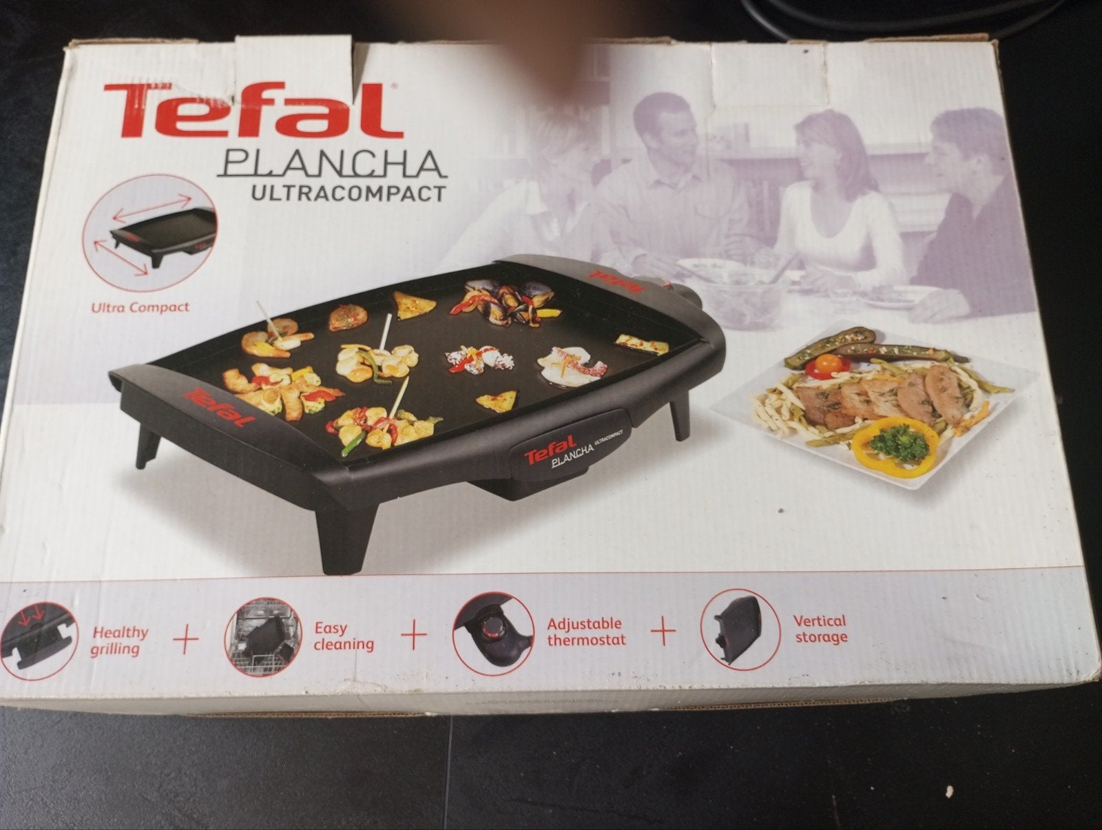 Plancha Tefal, Elektronische apparatuur, Grillplaten, Ophalen, Gebruikt