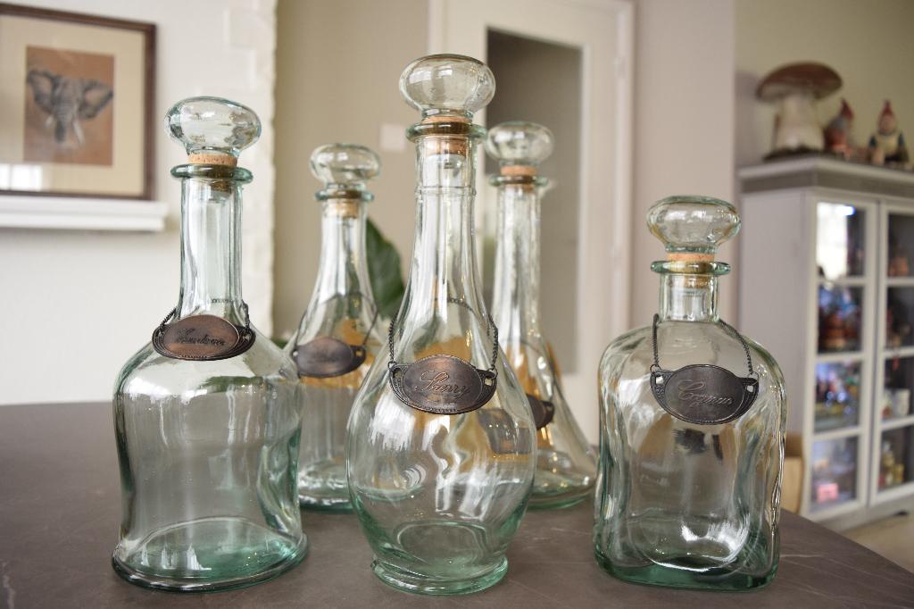 5 carafes à boisson décoratives, Enlèvement ou Envoi