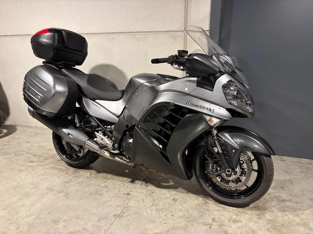 Kawasaki 1400GTR toptouring met topcase, Tourisme, Entreprise, Plus de 35 kW, 1400 cm³
