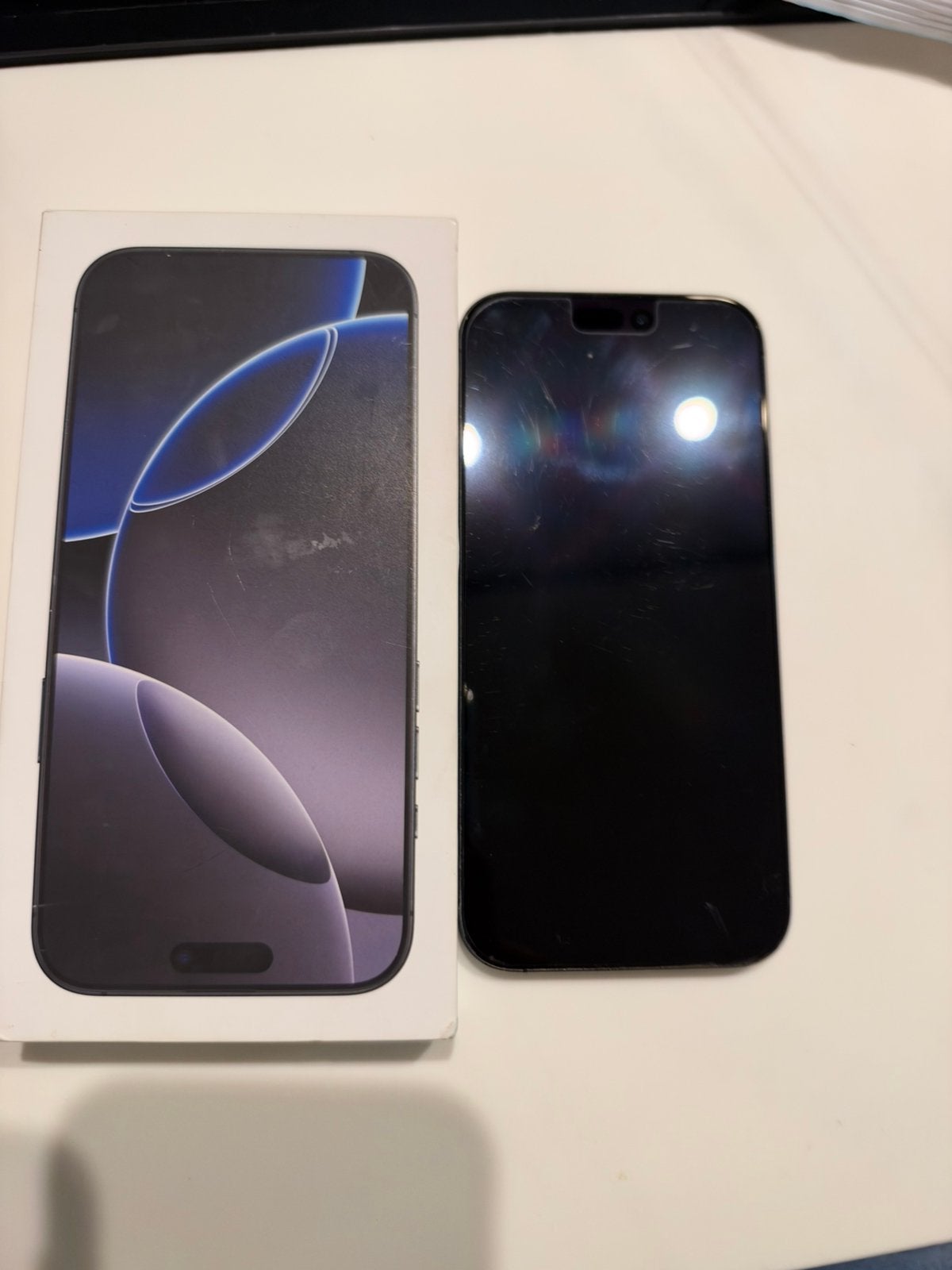 iPhone 16 Pro Max  Black Titanium, Telecommunicatie, Ophalen, Zo goed als nieuw, 256 GB, IPhone 16