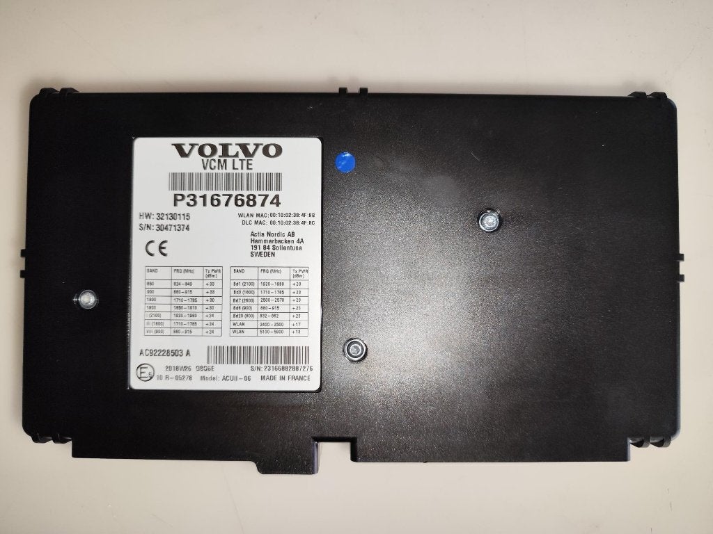 Herstel VCM Volvo on Call module XC60, XC90, S90, V90, XC40, Ophalen of Verzenden, Gebruikt, Volvo