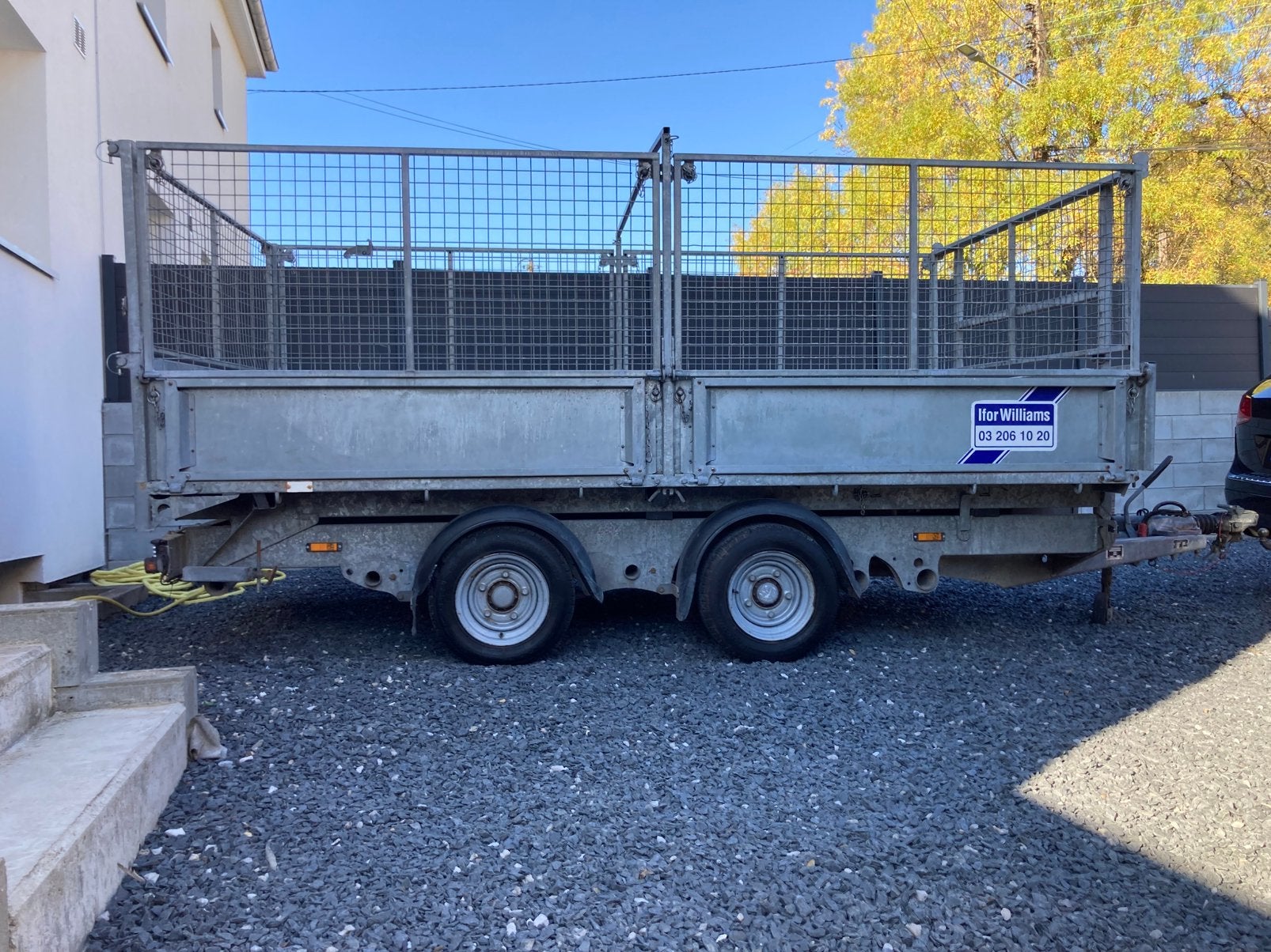 Ifor williams tt 3621 3500 kg, Enlèvement