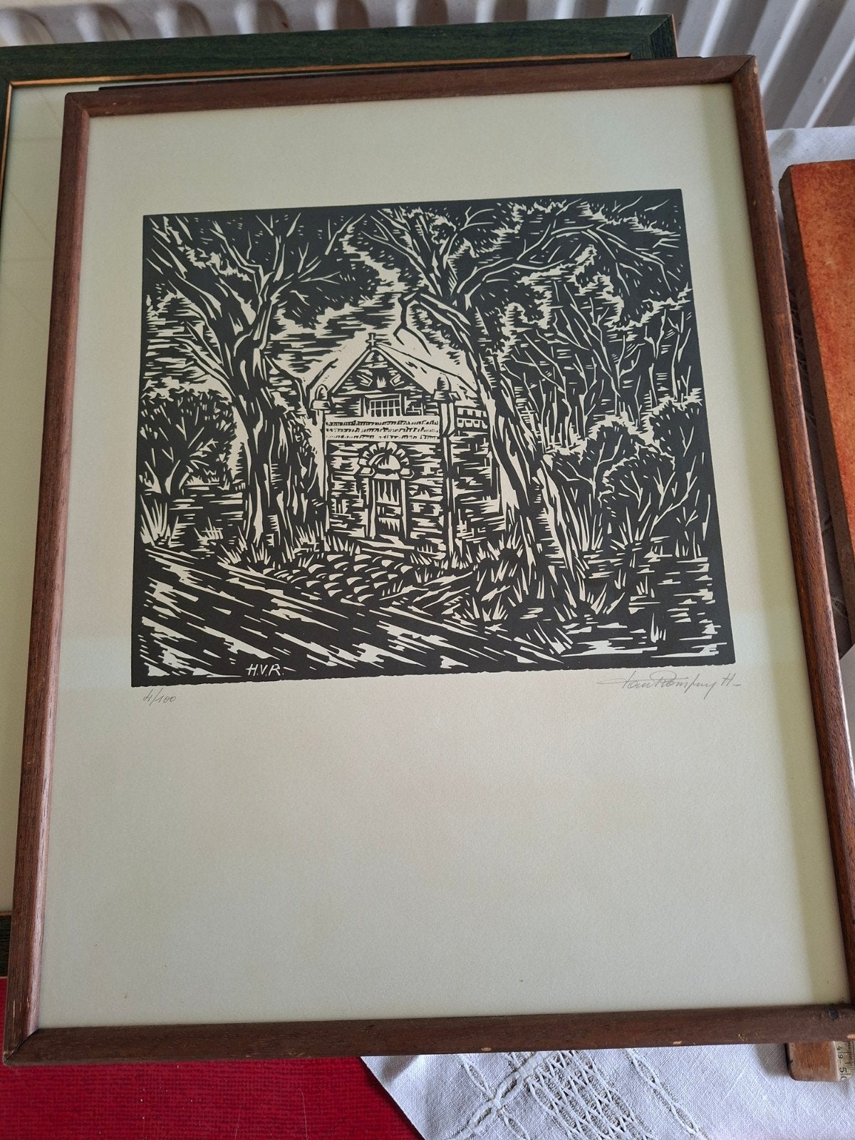 schilderij Van Rompuy H., Antiek en Kunst, Kunst | Litho's en Zeefdrukken, Gelimiteerde oplage, Ophalen