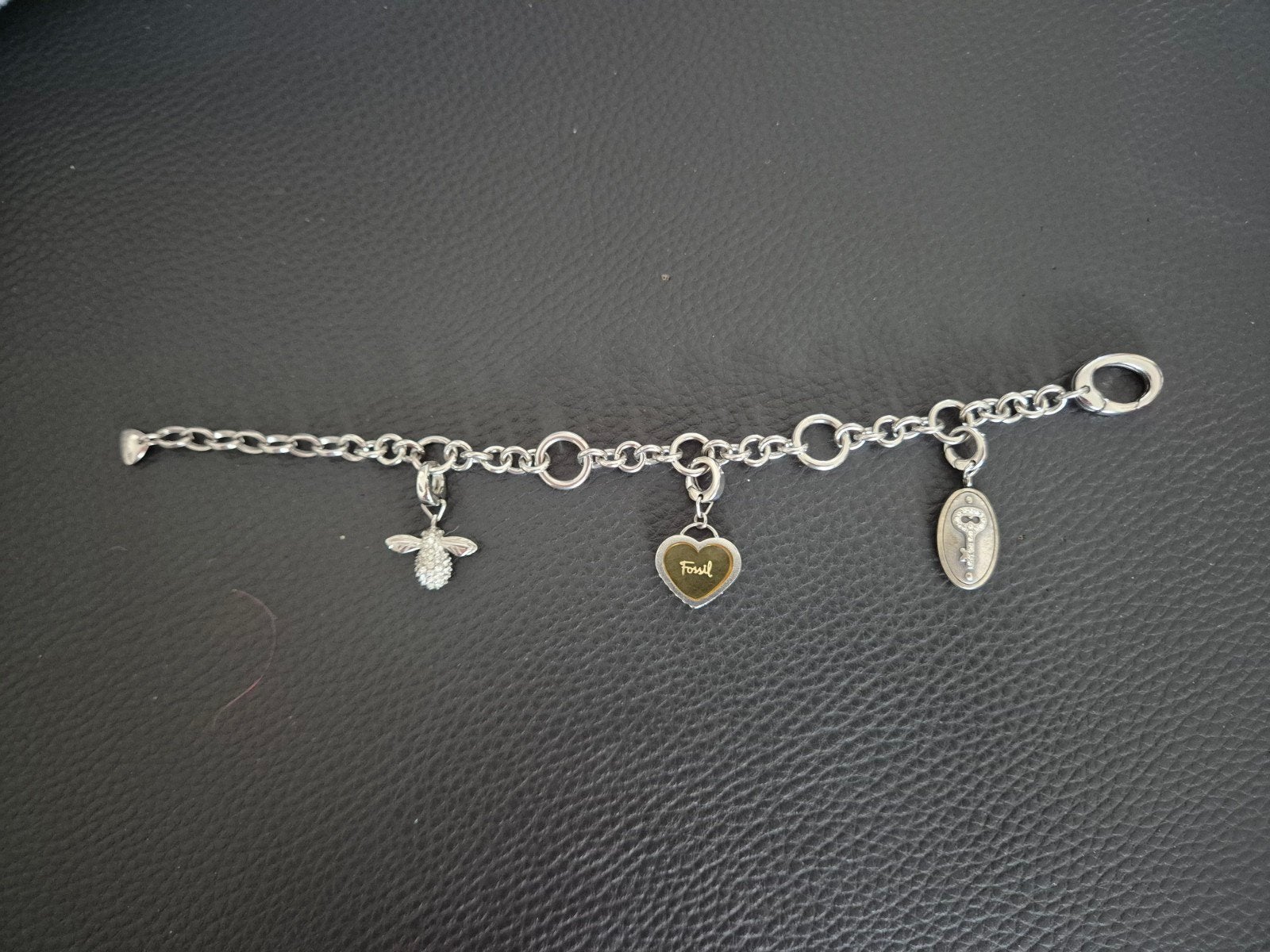 Fossil, Handtassen en Accessoires, Enkelbandjes en Enkelkettinkjes, Ophalen of Verzenden