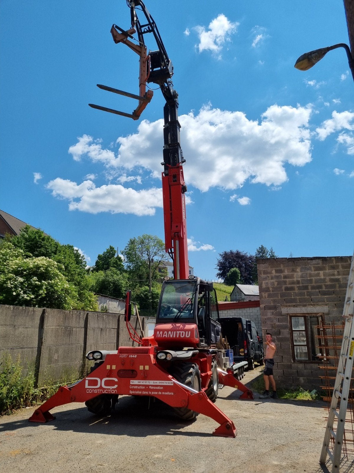 Manitou mrt 1840 easy, Doe-het-zelf en Bouw, Gereedschap | Overige machines, Ophalen