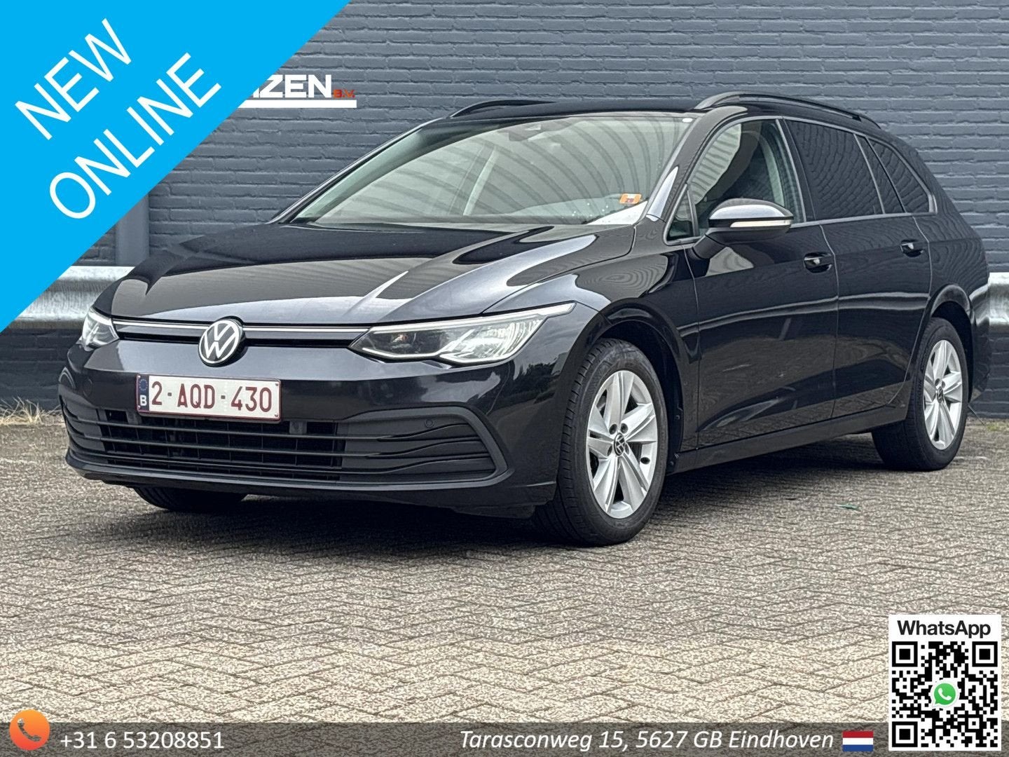 Volkswagen Golf Variant 1.0 TSI Life | € 9.850,- NETTO! | Cl, Zwart, Bedrijf, Golf, Electronic Stability Program (ESP)