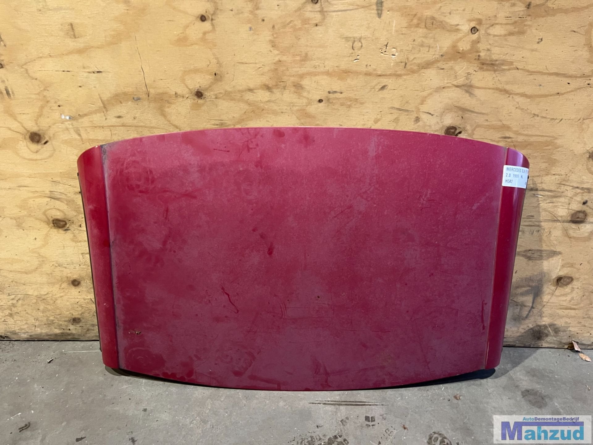 MERCEDES SLK R170 ROOD H582 dak kap 1996-2004, Gebruikt, Mercedes-Benz AG, Mercedes-Benz, Mercedesstrasse 120
70372  Stuttgart, DE