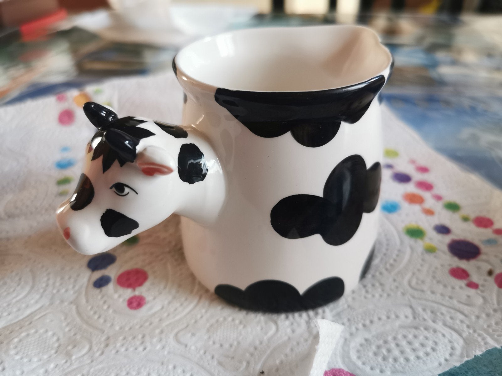 pot à lait vintage vache porcelaine, Enlèvement ou Envoi, Porcelaine, Vintage