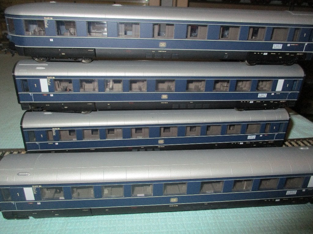 Marklin 4 wagons du coffret 42910 "Blauer Anzian", Enlèvement ou Envoi, Neuf, Wagon, Märklin