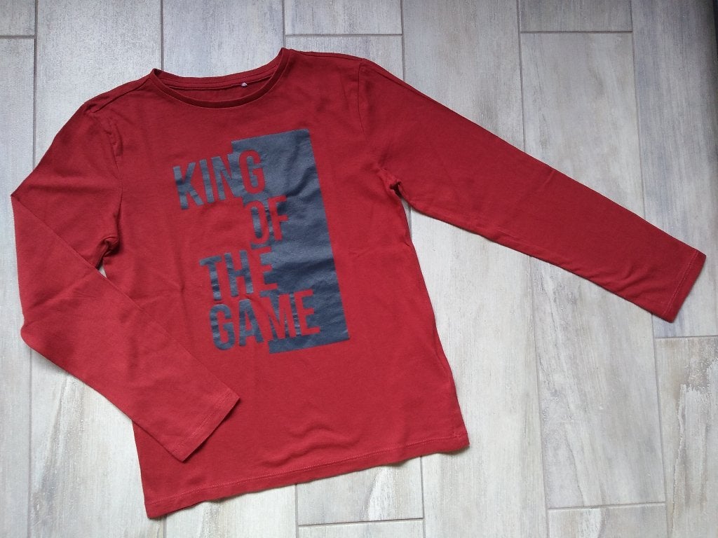 ★ M146 - Longsleeve 'king of the game', Gebruikt, JBC, Ophalen of Verzenden, Shirt of Longsleeve