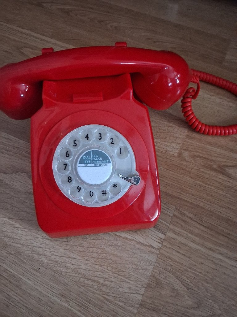 Nieuwe draaischijf telefoon, Telecommunicatie, Vaste telefoons | Niet Draadloos, Ophalen