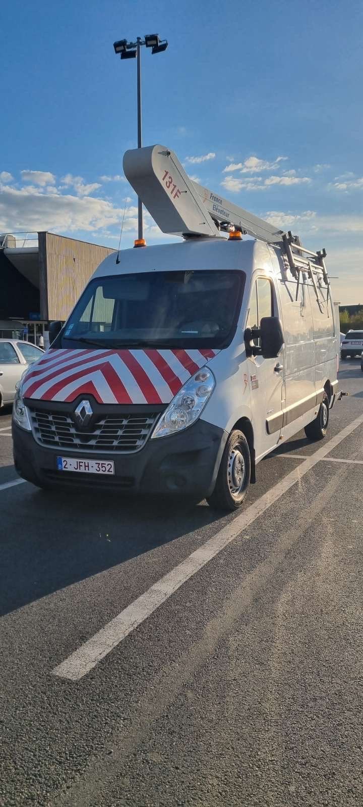 Renault master nacelle, Autos, Autres marques, Entreprise, 3 places, Boîte manuelle