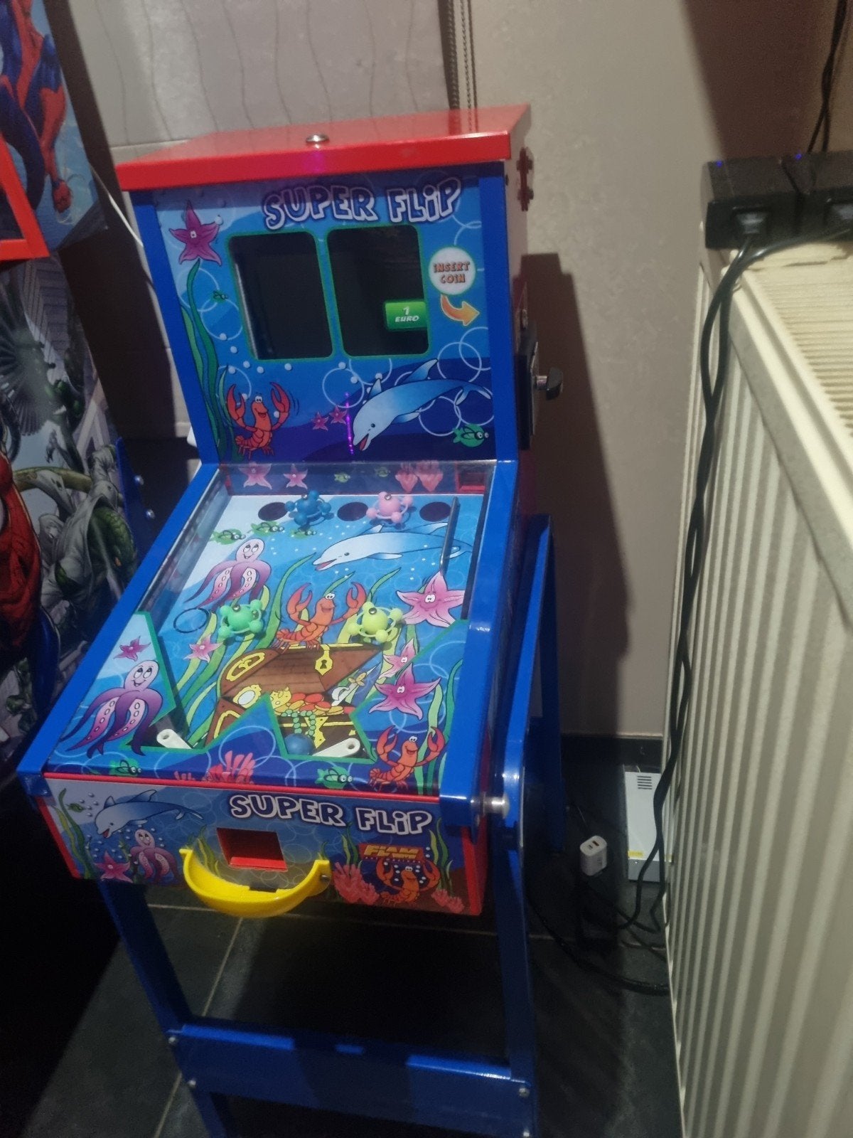 kauwgomballen, stuiterballen flipper automaat, Verzamelen, Automaten | Flipperkasten, Ophalen, Zo goed als nieuw, Mechanisch