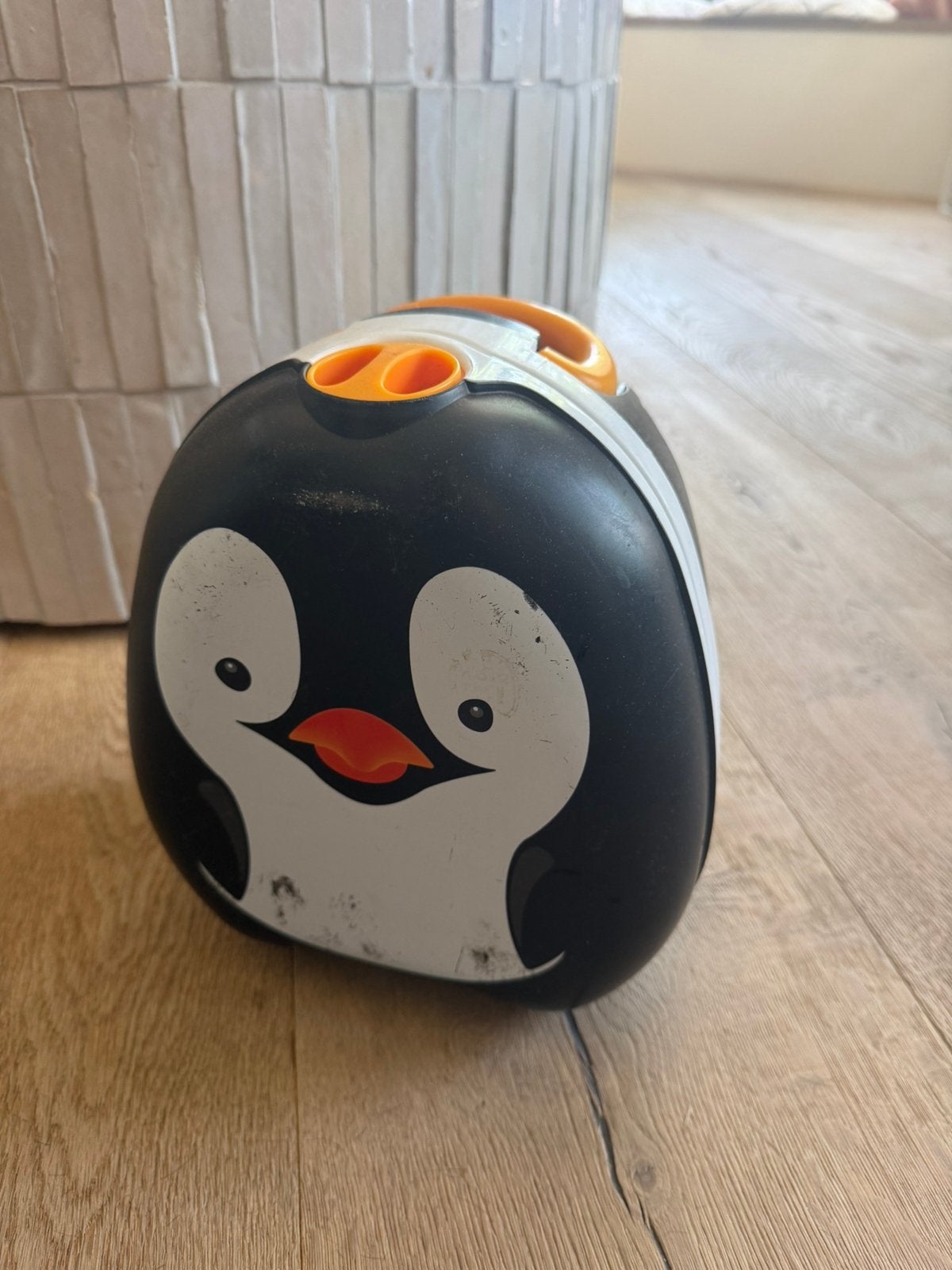 My carry potty draagbaar potje, Ophalen, Gebruikt