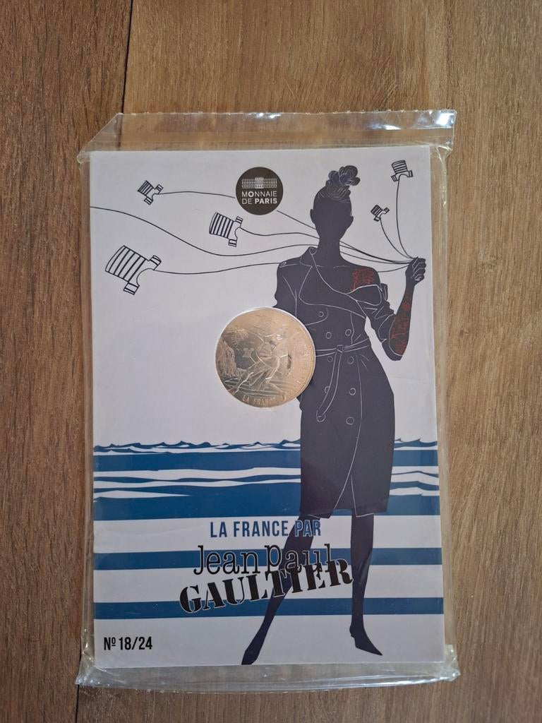 10 euro in zilver - Jean Paul Gaultier, Postzegels en Munten, Munten | Europa | Euromunten, Verzenden, Setje, Zilver