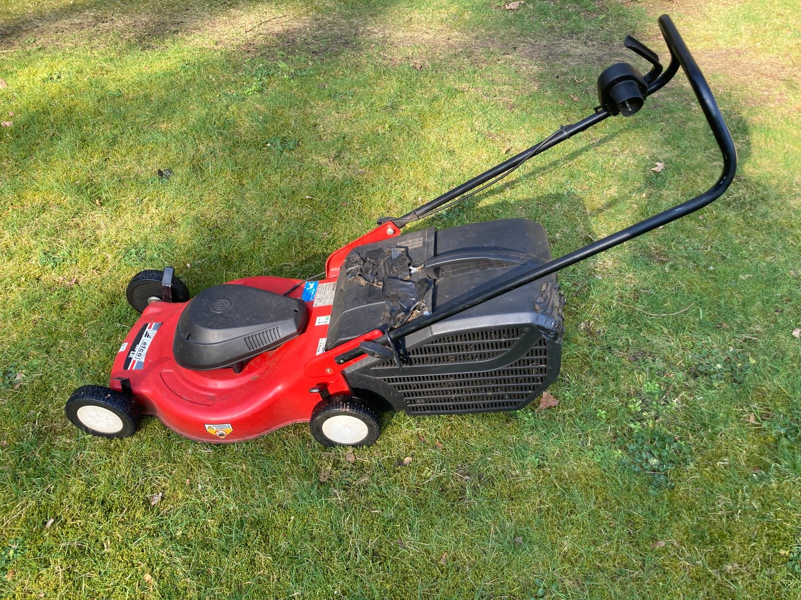 Elektrische grasmaaier, Tuin en Terras, Ophalen, Cirkelmaaier, Gebruikt, Elektrische grasmaaier
