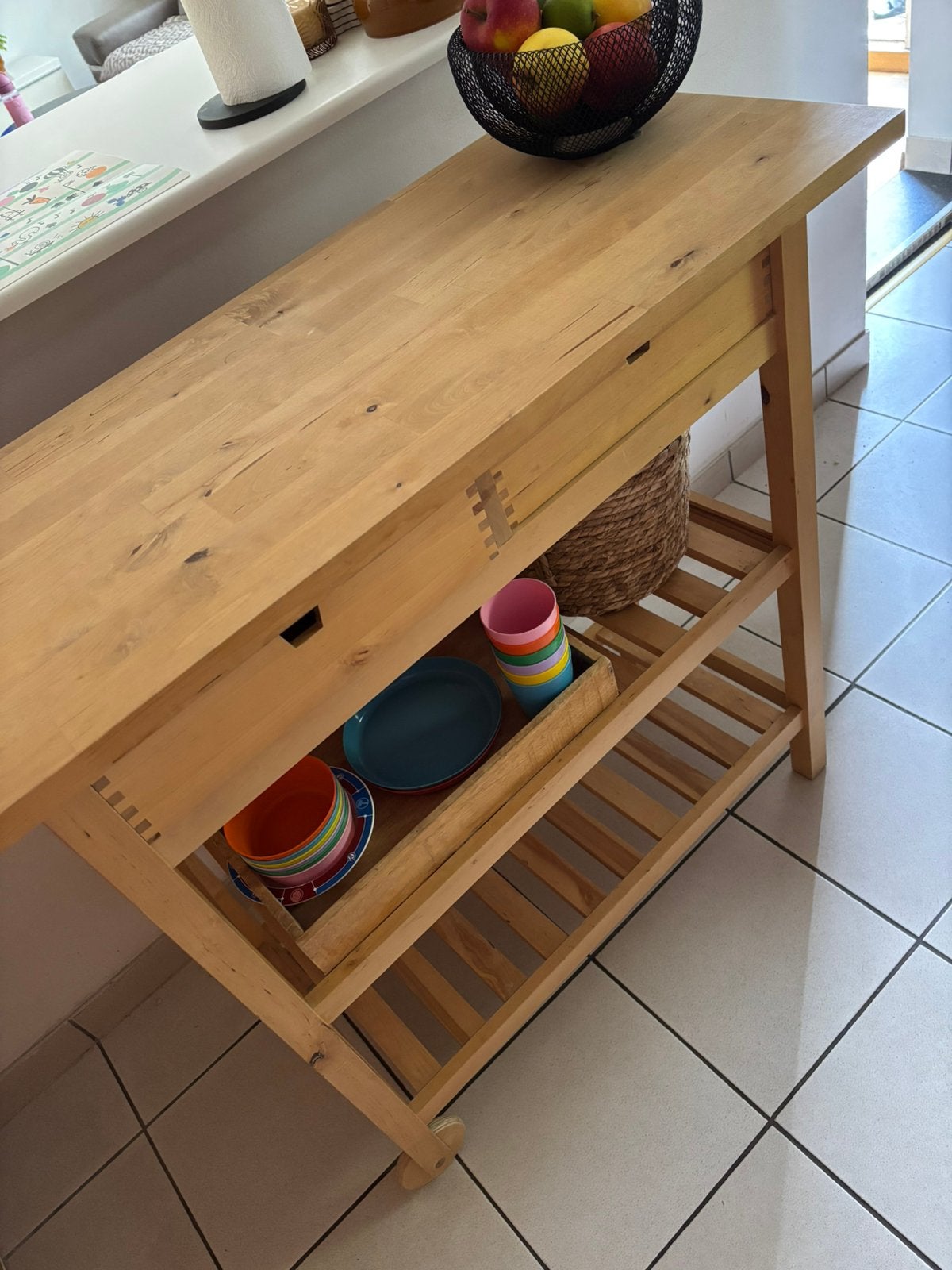 FÖRHÖJA roltafel, Ophalen, Zo goed als nieuw