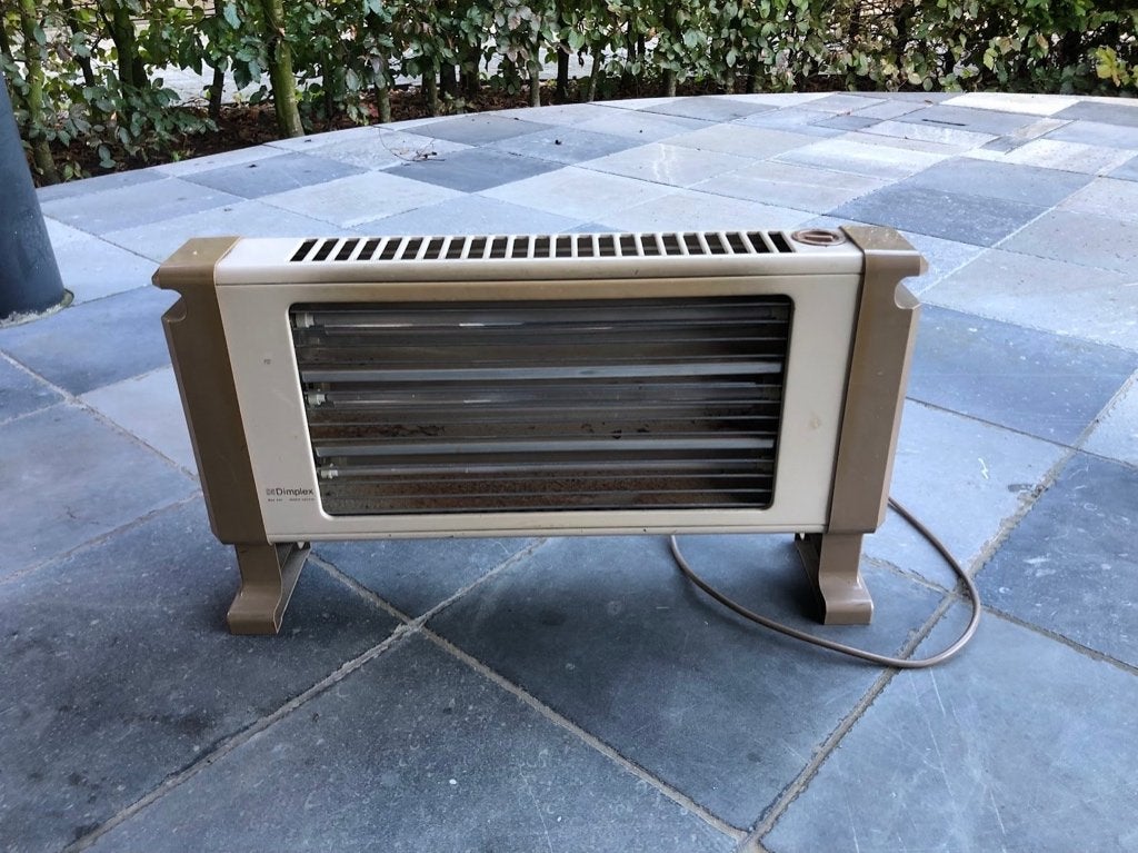 Dimplex elektrische stralingskachel, Doe-het-zelf en Bouw, Ophalen, Zo goed als nieuw, 800 watt of meer, Overige typen
