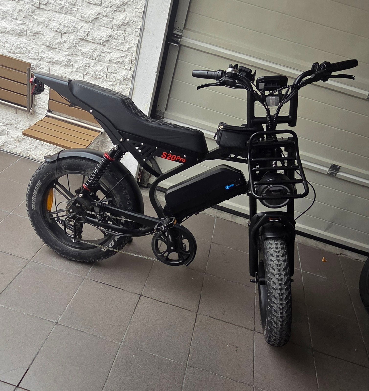 Qmwheel S20 Pro, Ophalen