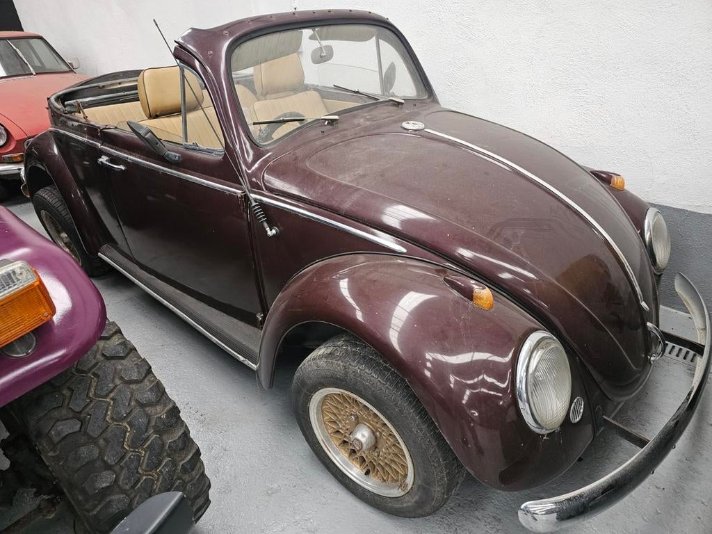 VW COX CABRIOLET MOTEUR OK ET CHASSIS SAIN, Auto's, Volkswagen, Particulier, Cabriolet, Ophalen