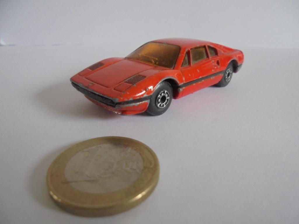 FERRARI 308 GTB MATCHBOX, Hobby & Loisirs créatifs, Enlèvement ou Envoi, Utilisé, Voiture, Matchbox