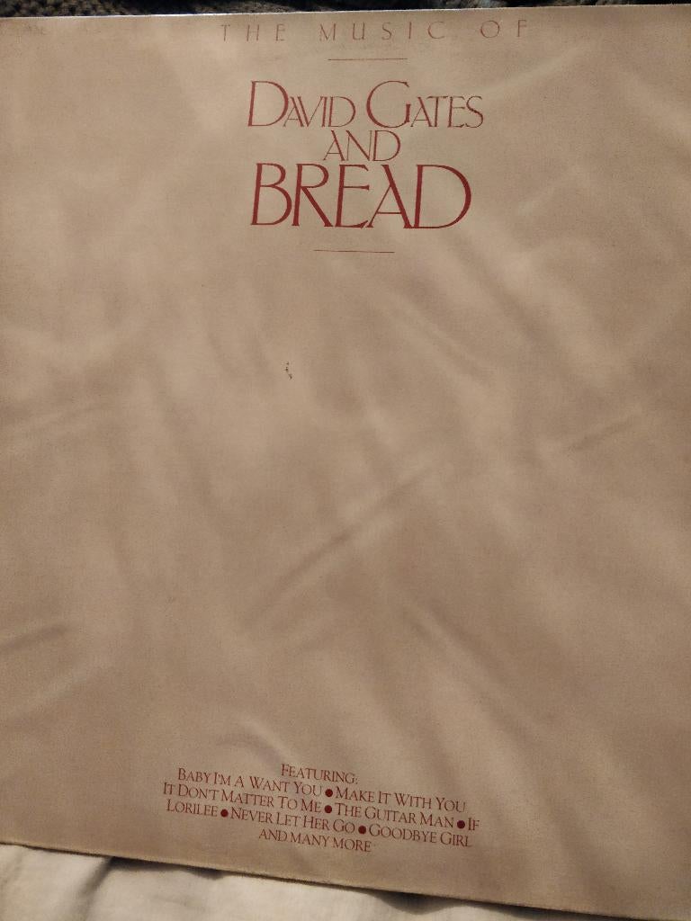 Prachtige LP van DAVID GATES AND BREAD, Enlèvement ou Envoi
