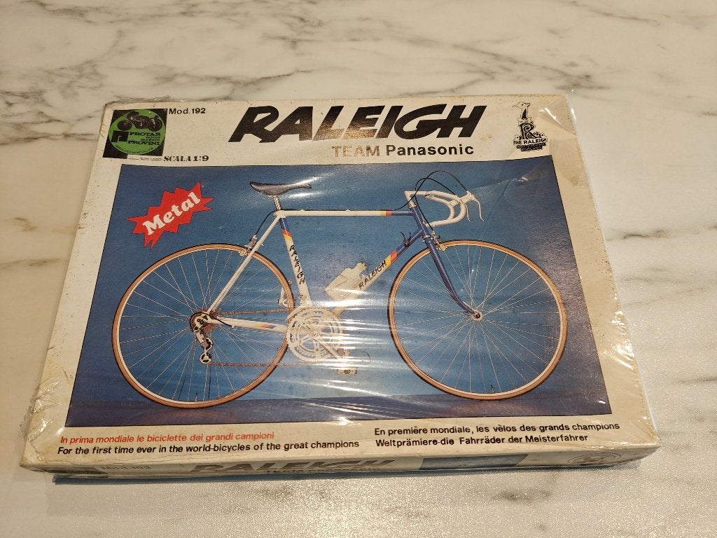 Protar Raleigh Team Panasonic 1:9 metal bouwdoos, nieuw, Overige merken, Nieuw, Ophalen of Verzenden, Groter dan 1:32