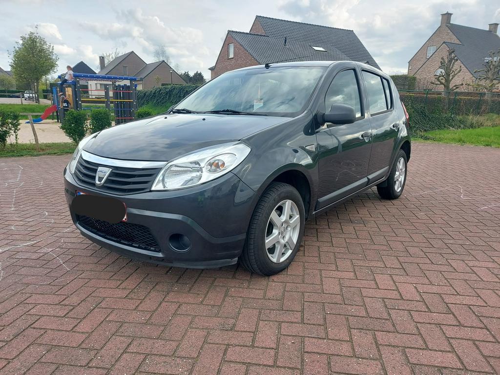 Dacia Sandero 1.2i Benzine, Auto's, Dacia, Particulier, Sandero, Benzine, Euro 5, Stadsauto, 5 deurs, Handgeschakeld, Zwart, Zwart