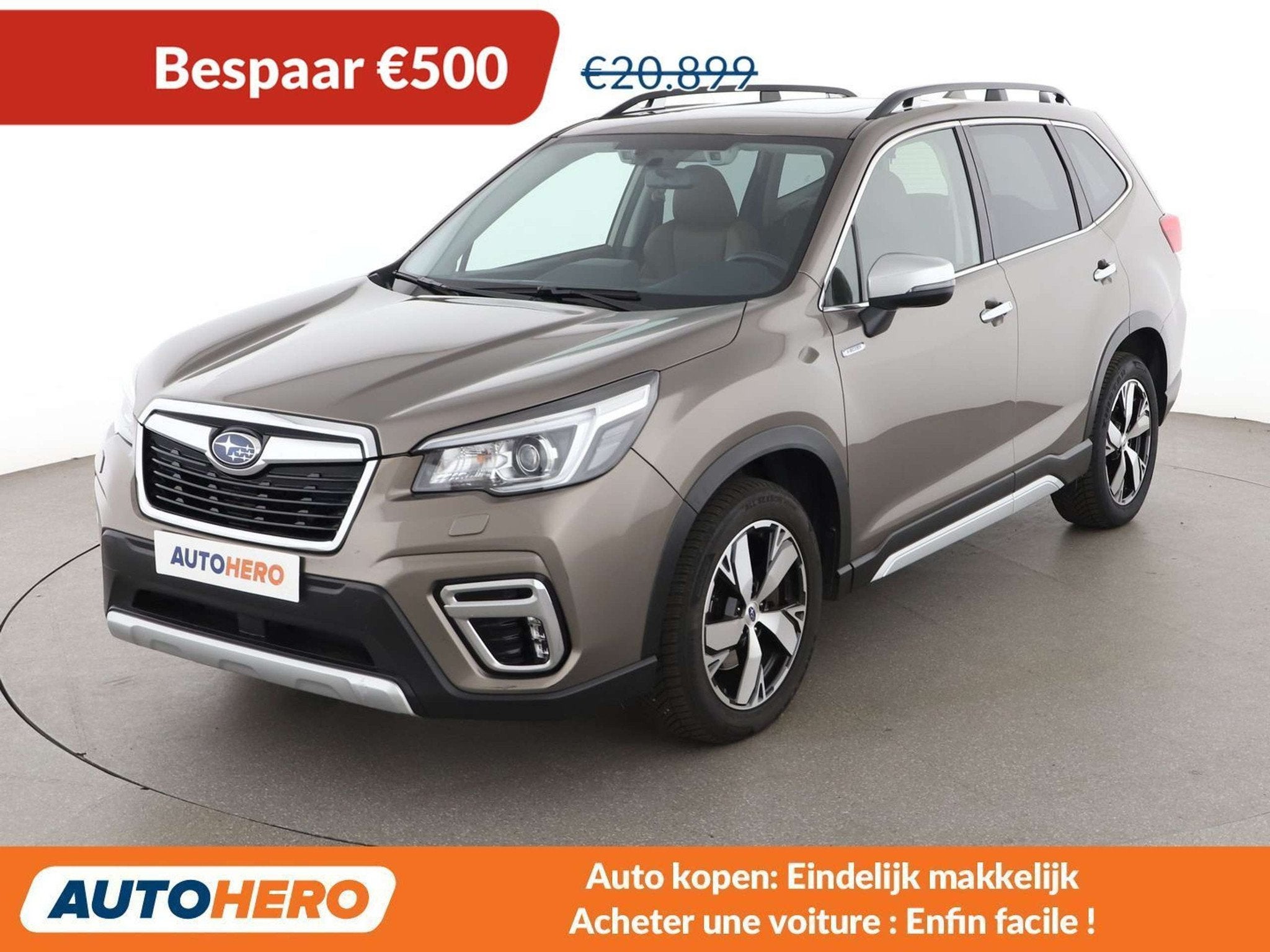 Subaru Forester 2.0 Mild-Hybrid Platinum (bj 2019), Auto's, Automaat, Overige brandstoffen, 150 pk, SUV of Terreinwagen